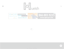 Tablet Screenshot of hueish.com